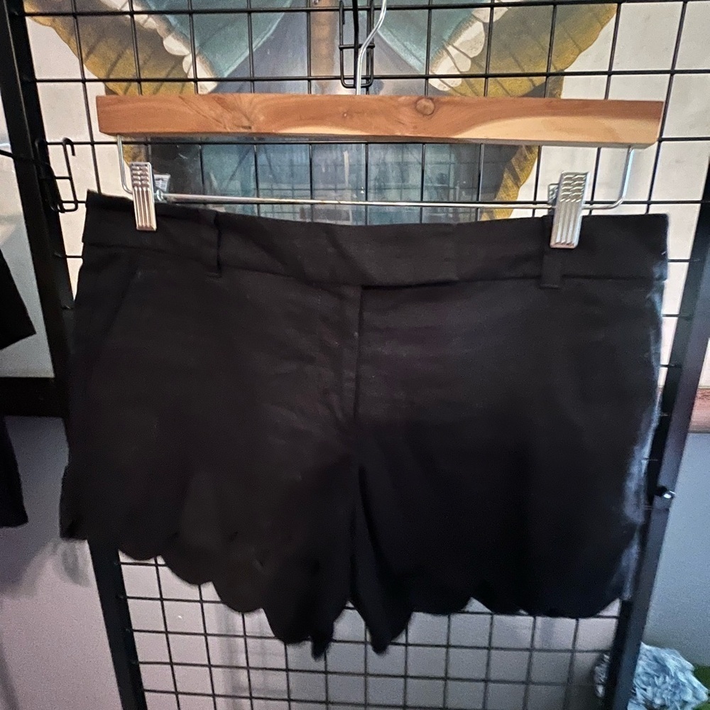 J. Crew Black High Waist Tailored Shorts